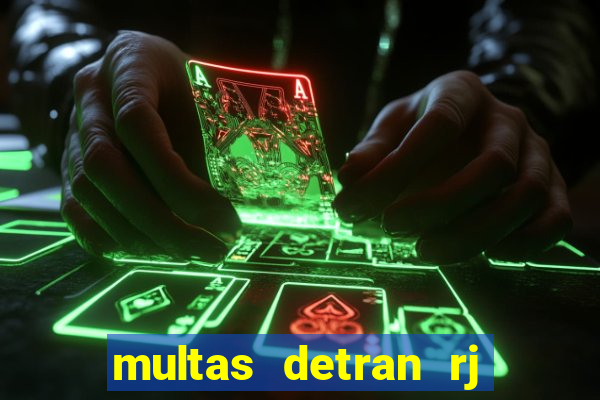multas detran rj pelo cpf